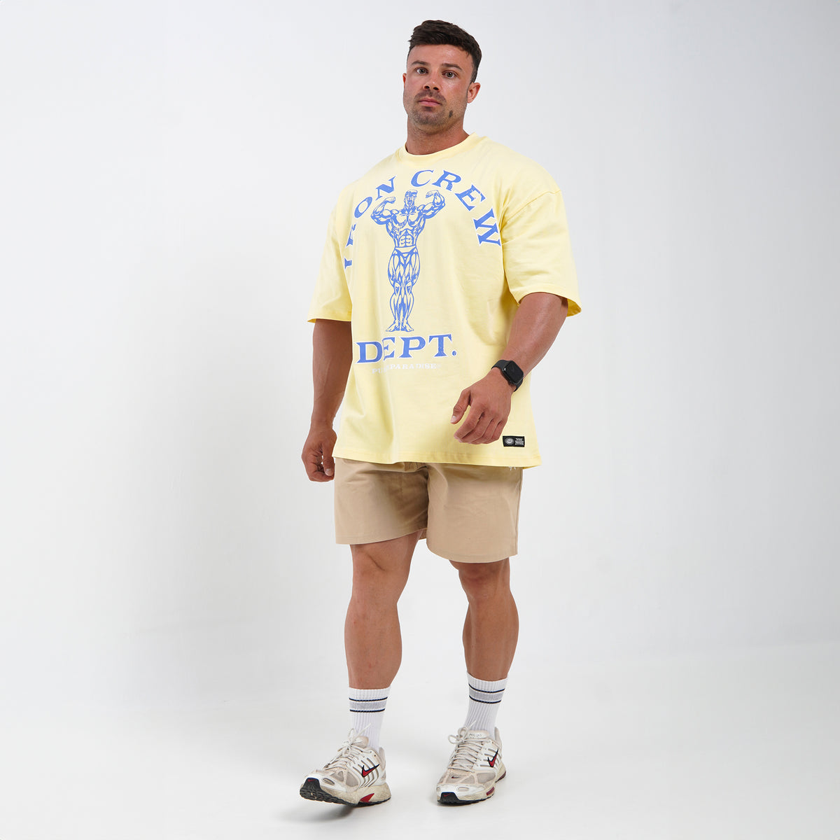 RETRO SHORTS - BEIGE