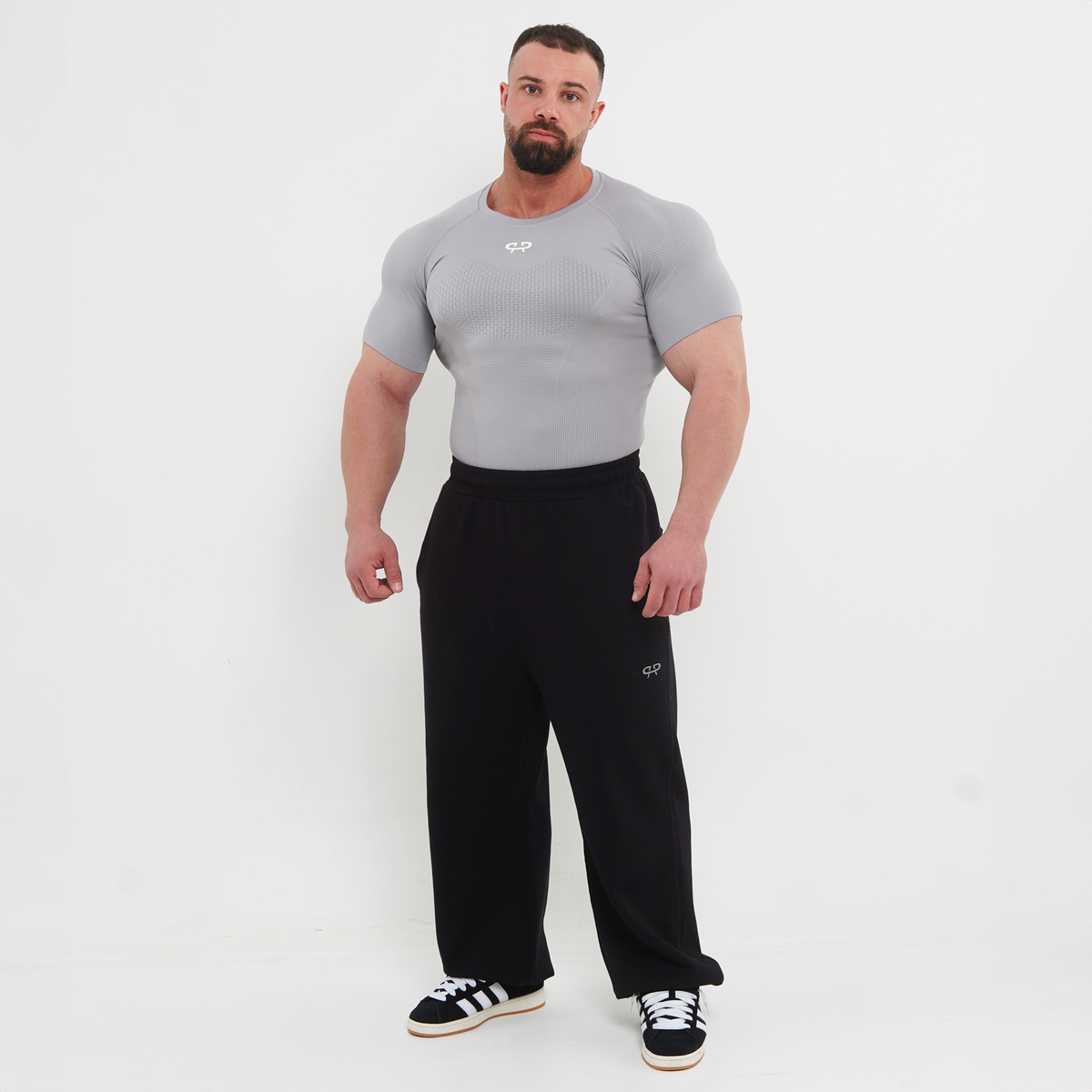 PHANTOM COMPRESSION TEE - GREY