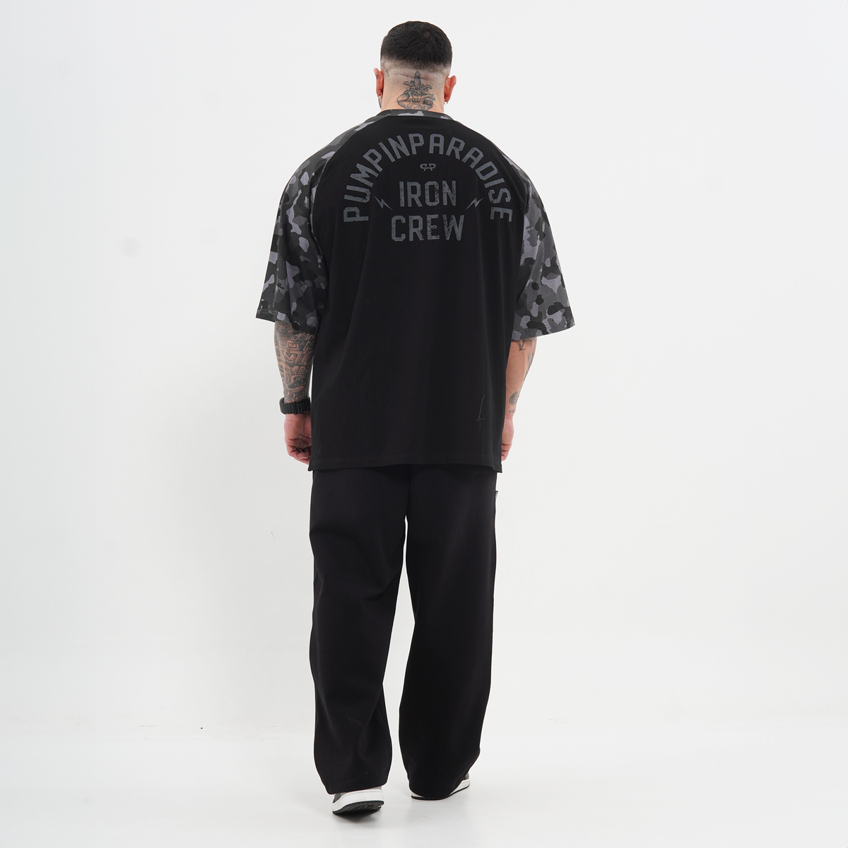 BASEBALL OVERSIZE - BLACK CAMO