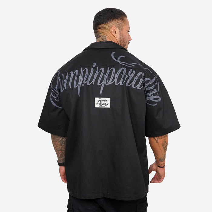 BUILD A LEGACY BUTTON SHIRT - OVERSIZE