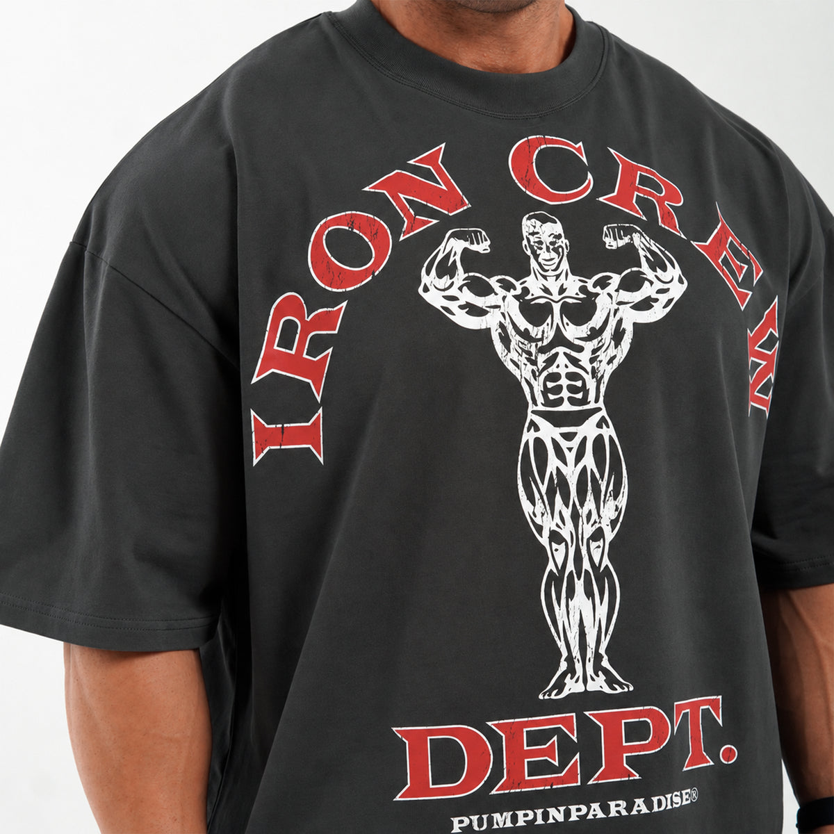 IRON CREW DEPT. OVERSIZE - DARK GREY