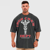 IRON CREW DEPT. OVERSIZE - DARK GREY