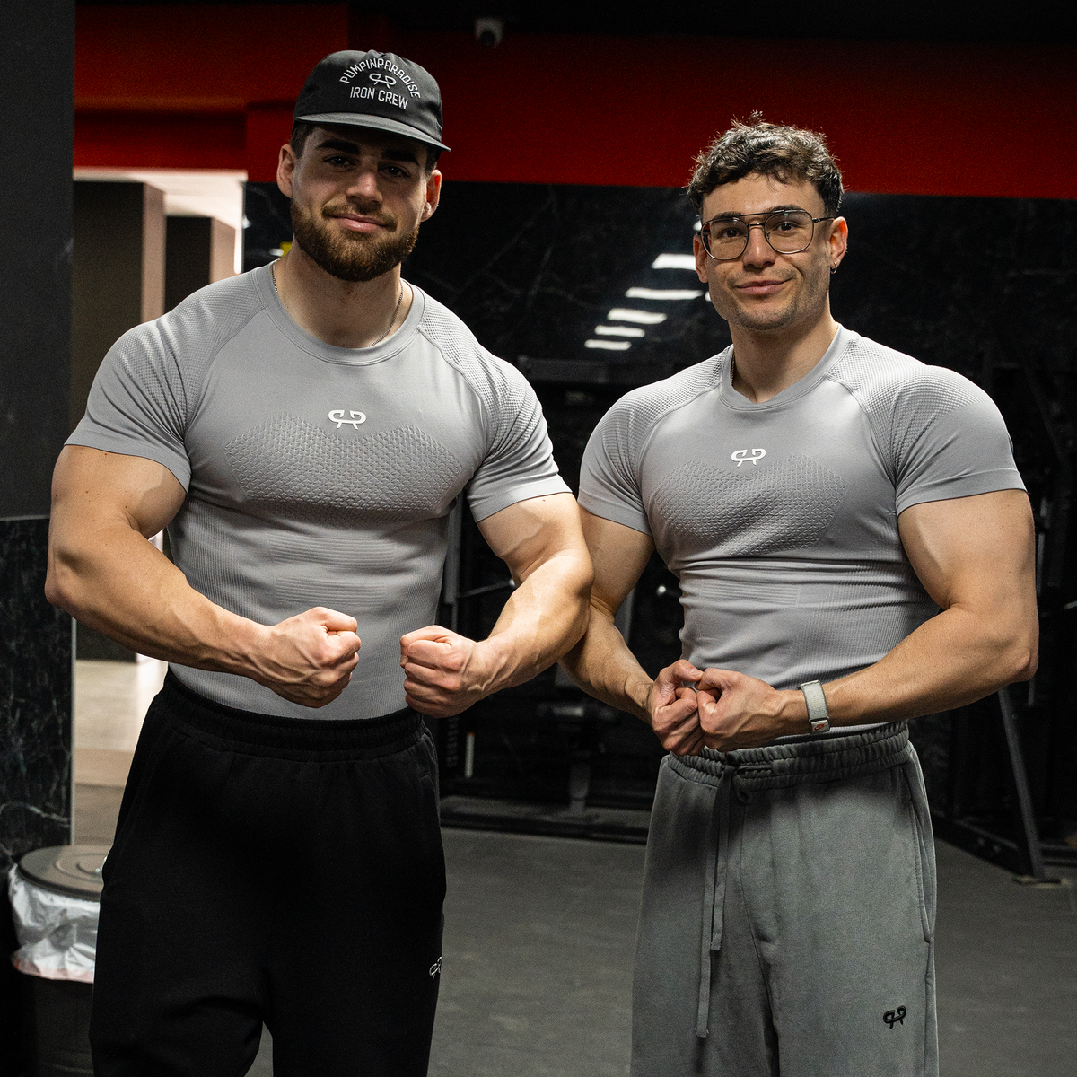 PHANTOM COMPRESSION TEE - GREY