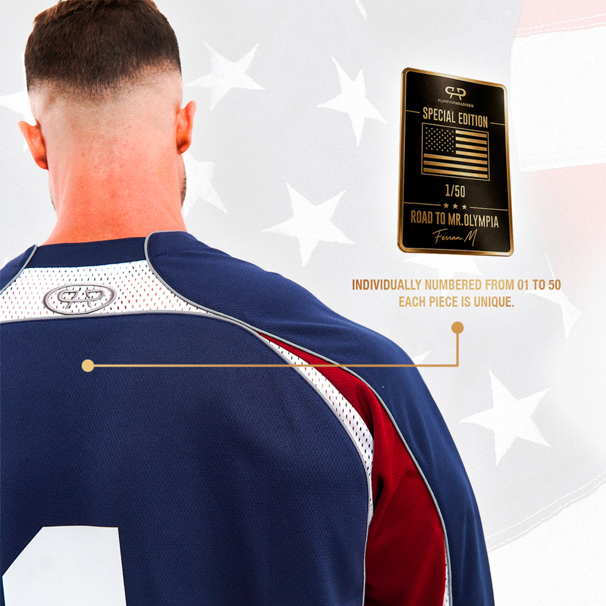 ROYAL LONGSLEEVE JERSEY - USA EDITION