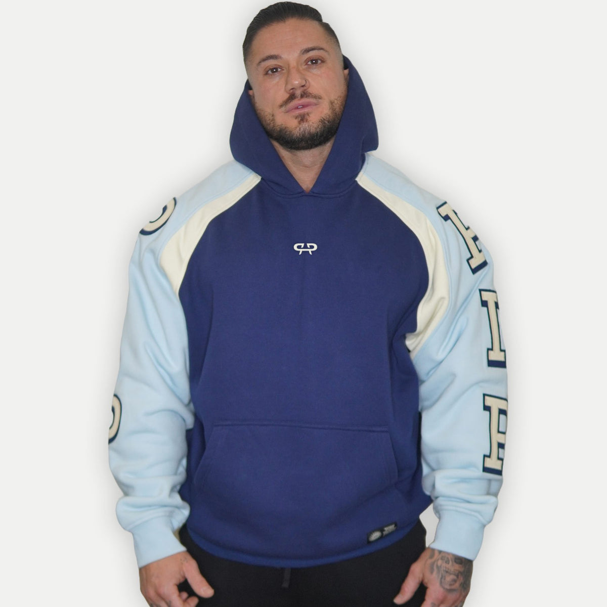 VARSITY BLUE HOODIE