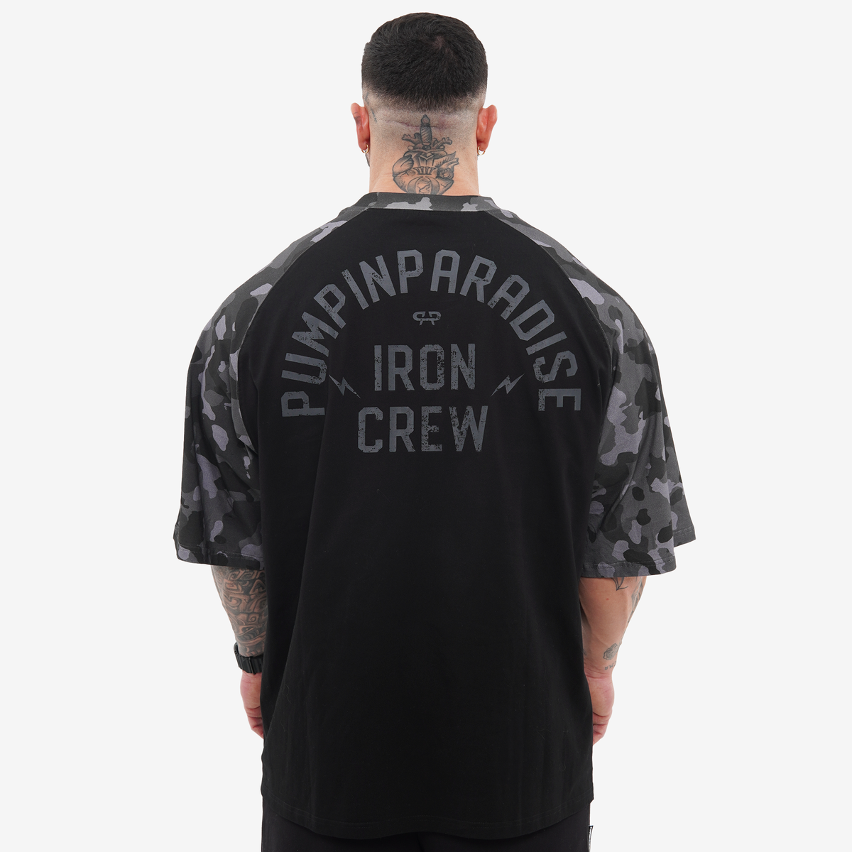 BASEBALL OVERSIZE - BLACK CAMO