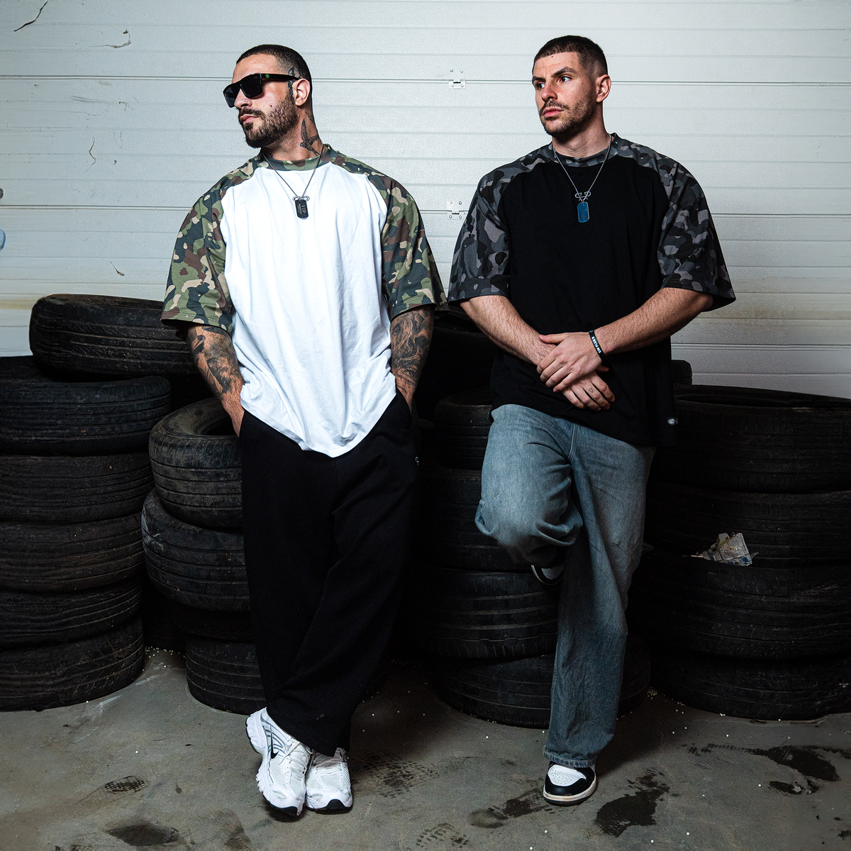 BASEBALL OVERSIZE - BLACK CAMO
