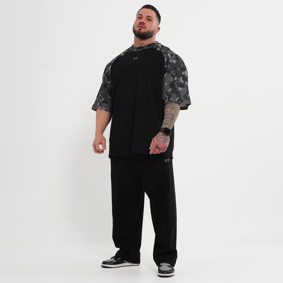 BASEBALL OVERSIZE - BLACK CAMO
