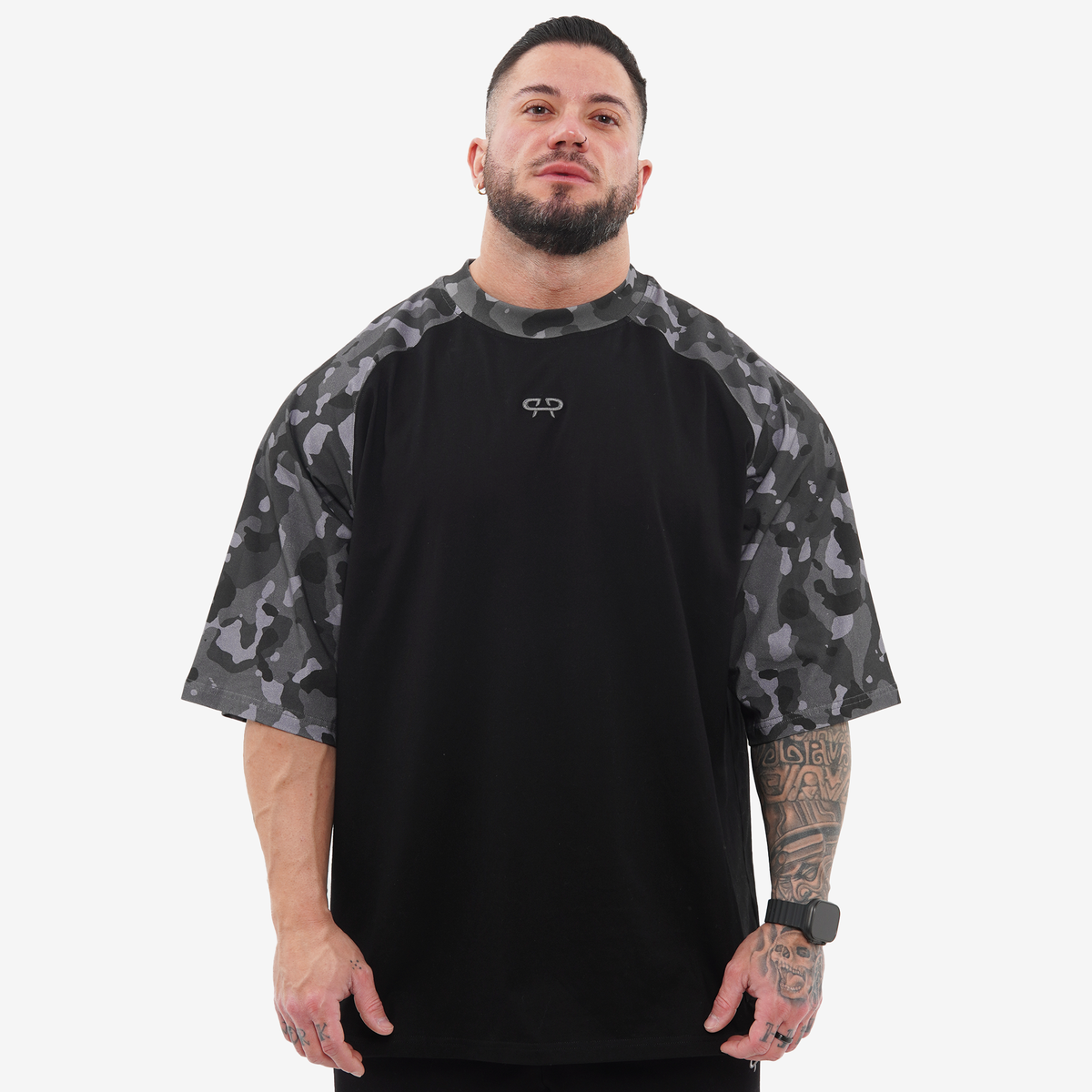 BASEBALL OVERSIZE - BLACK CAMO