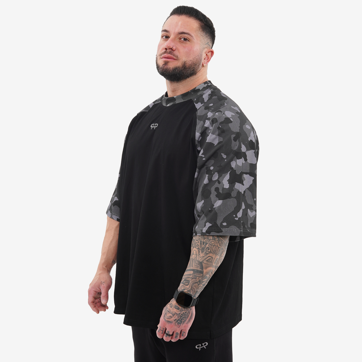 BASEBALL OVERSIZE - BLACK CAMO