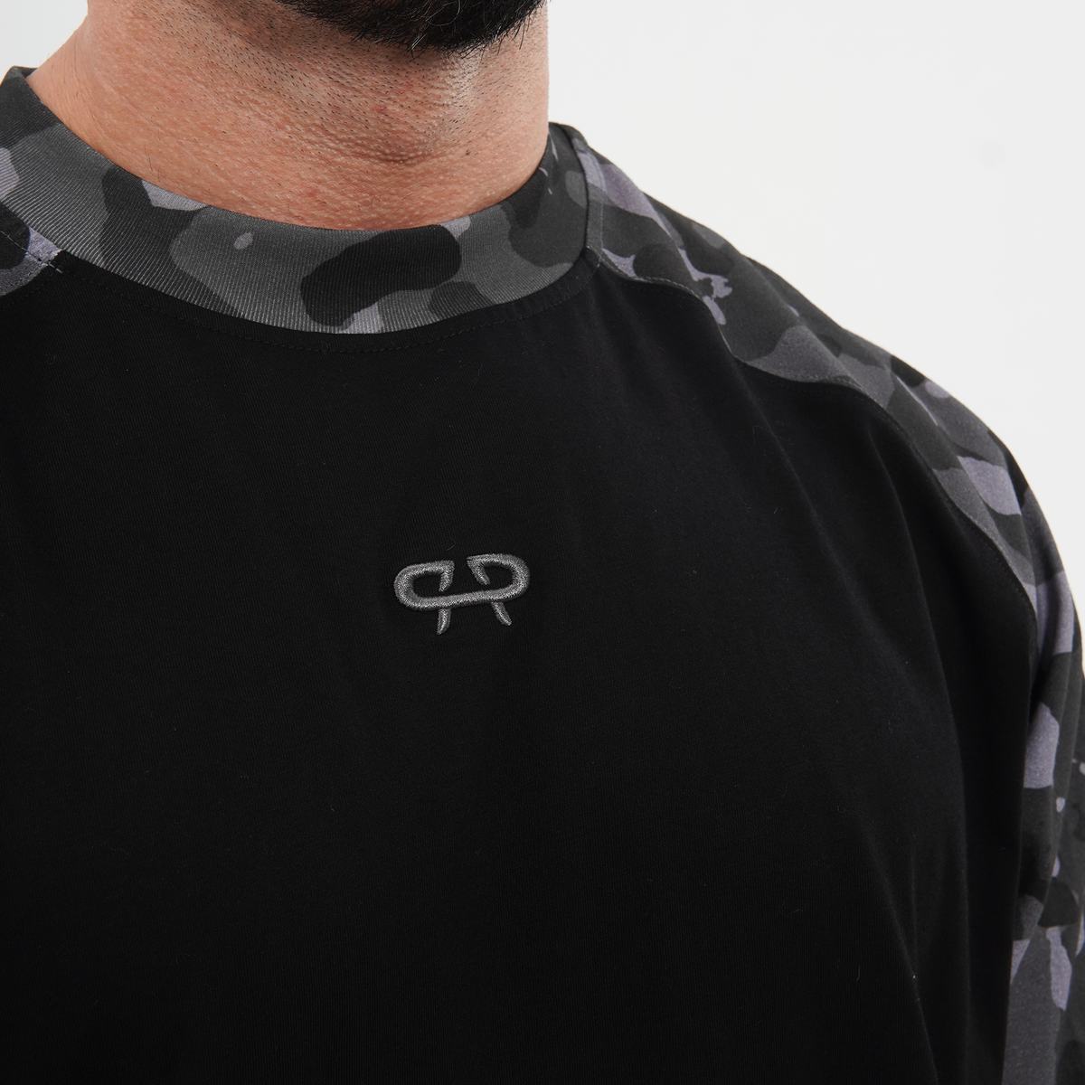 BASEBALL OVERSIZE - BLACK CAMO
