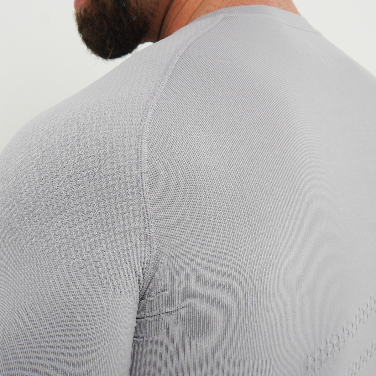 PHANTOM COMPRESSION TEE - GREY