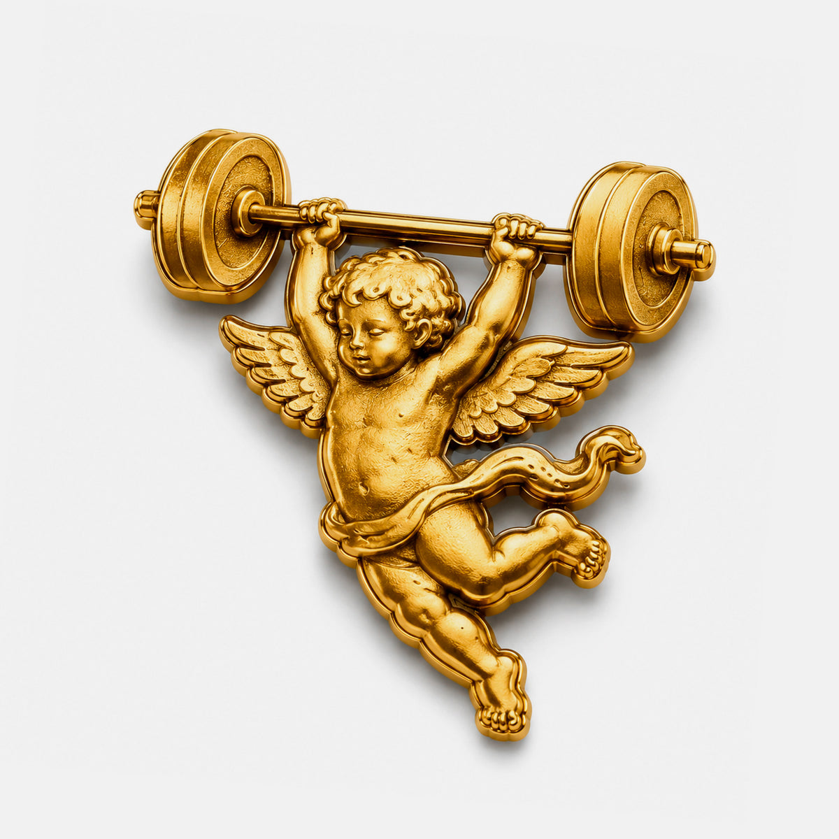 LIFTING TO HEAVEN GOLD PIN