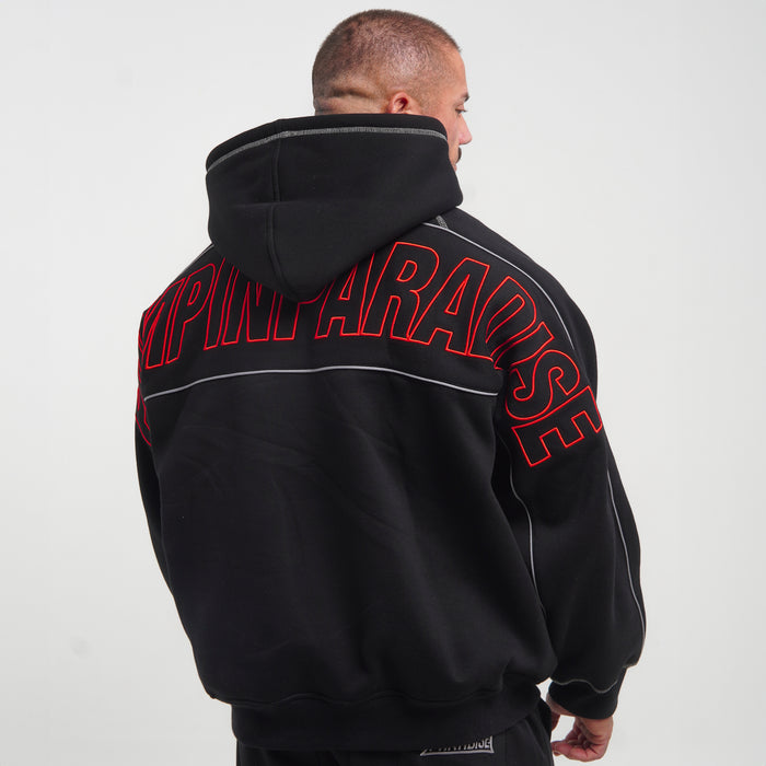 PARADISE ARCH HOODIE BLACK
