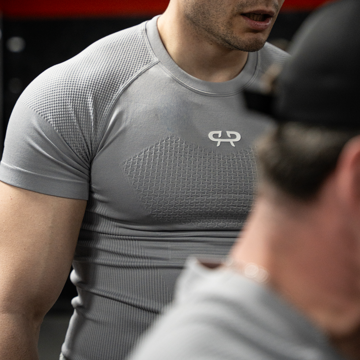 PHANTOM COMPRESSION TEE - GREY