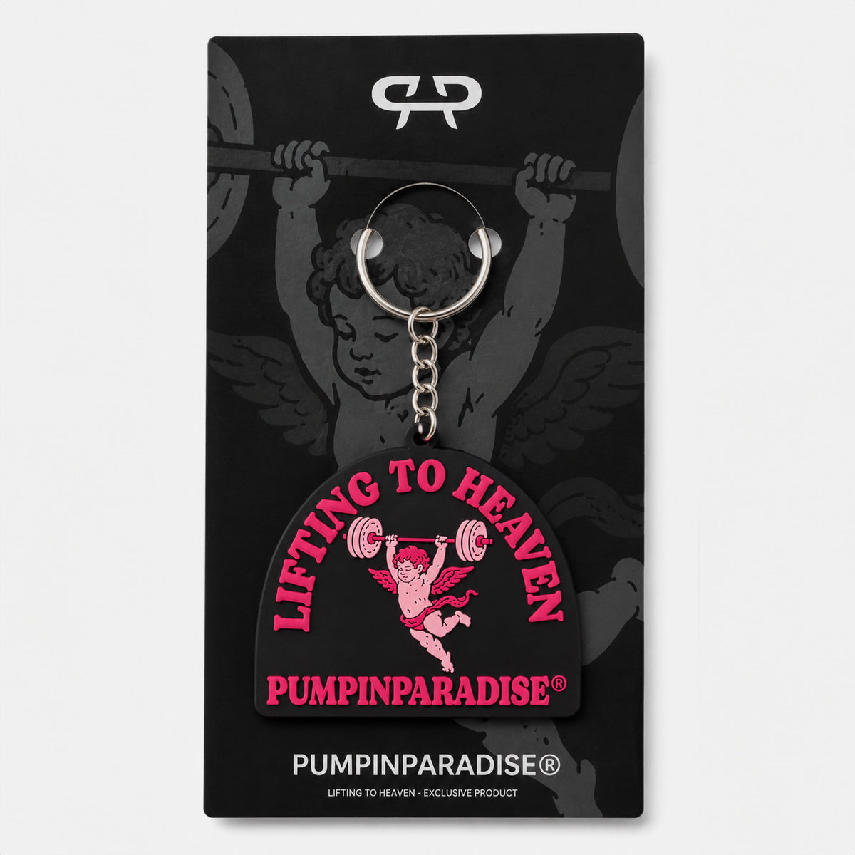 LIFTING TO HEAVEN KEYCHAIN