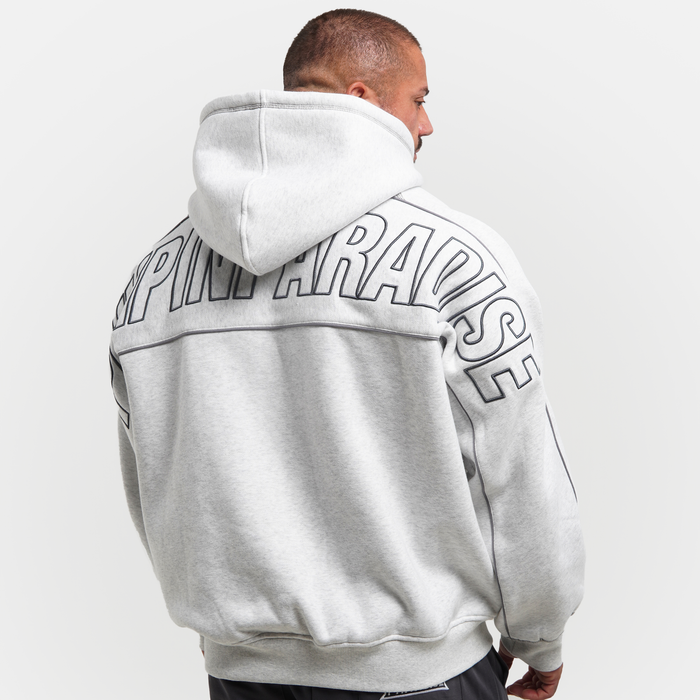 PARADISE ARCH HOODIE HEATHER GREY