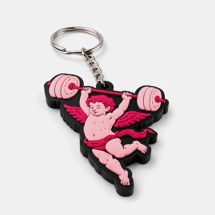LIFTING TO HEAVEN ANGEL KEYCHAIN