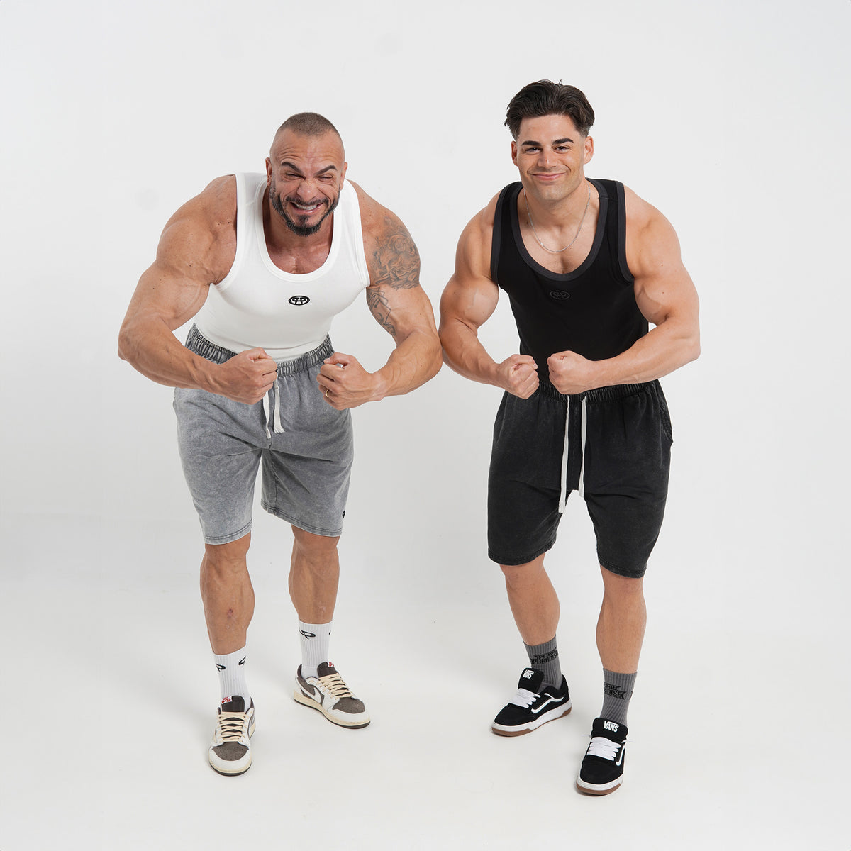 RIBBED TANK TOP - ULTRA WHITE